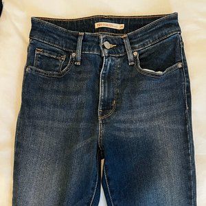 Levi's high rise skinny jeans
